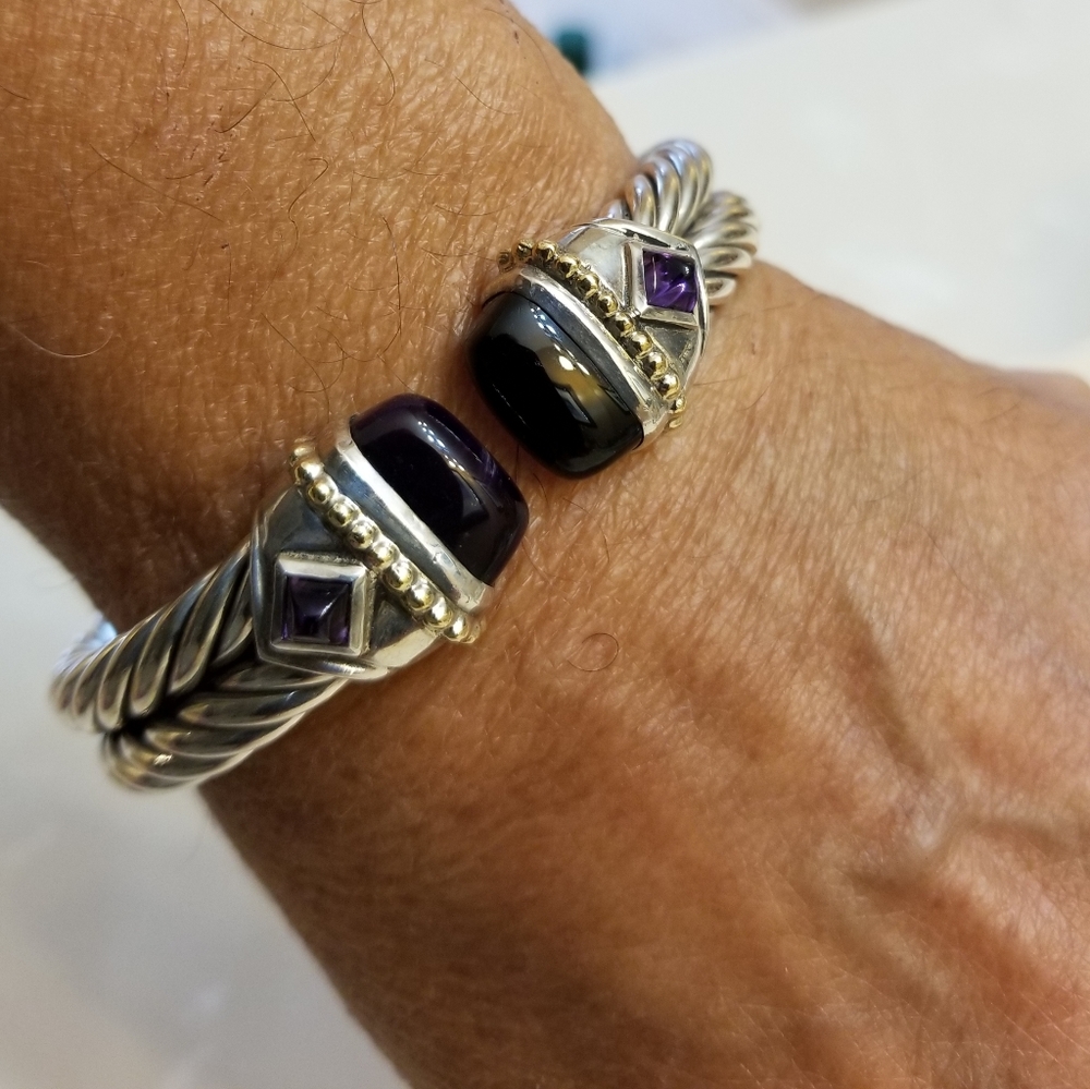 Renaissance Italian cable bracelet - Picture 8 of 8